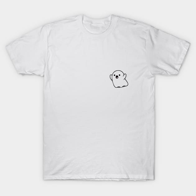 Cute Casper T-Shirt by Ferhat Sözeri Art